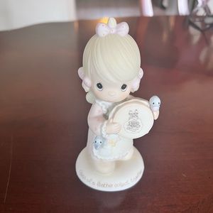 Precious Moments Figurine E-0106 Birds Of A Feather Collect Together 1986